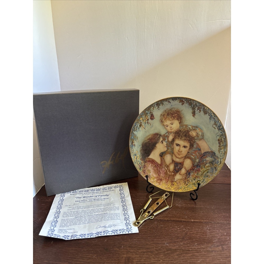 EDNA HIBEL Our Wondrous World Regal Edition ‎ "The Wonder of Family" #907 1997